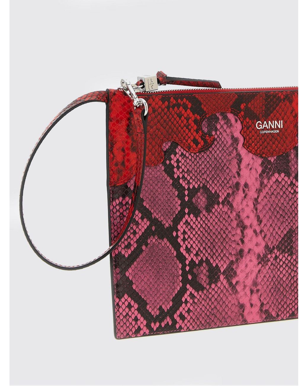 Ganni Red Handtasche Damen