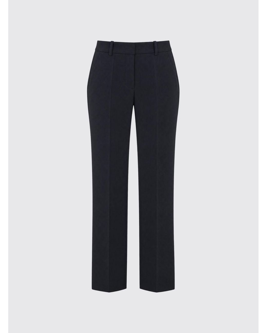 P.A.R.O.S.H. Blue P.A.R.O..H. Mid-Rise Slim Fit Chino Trousers