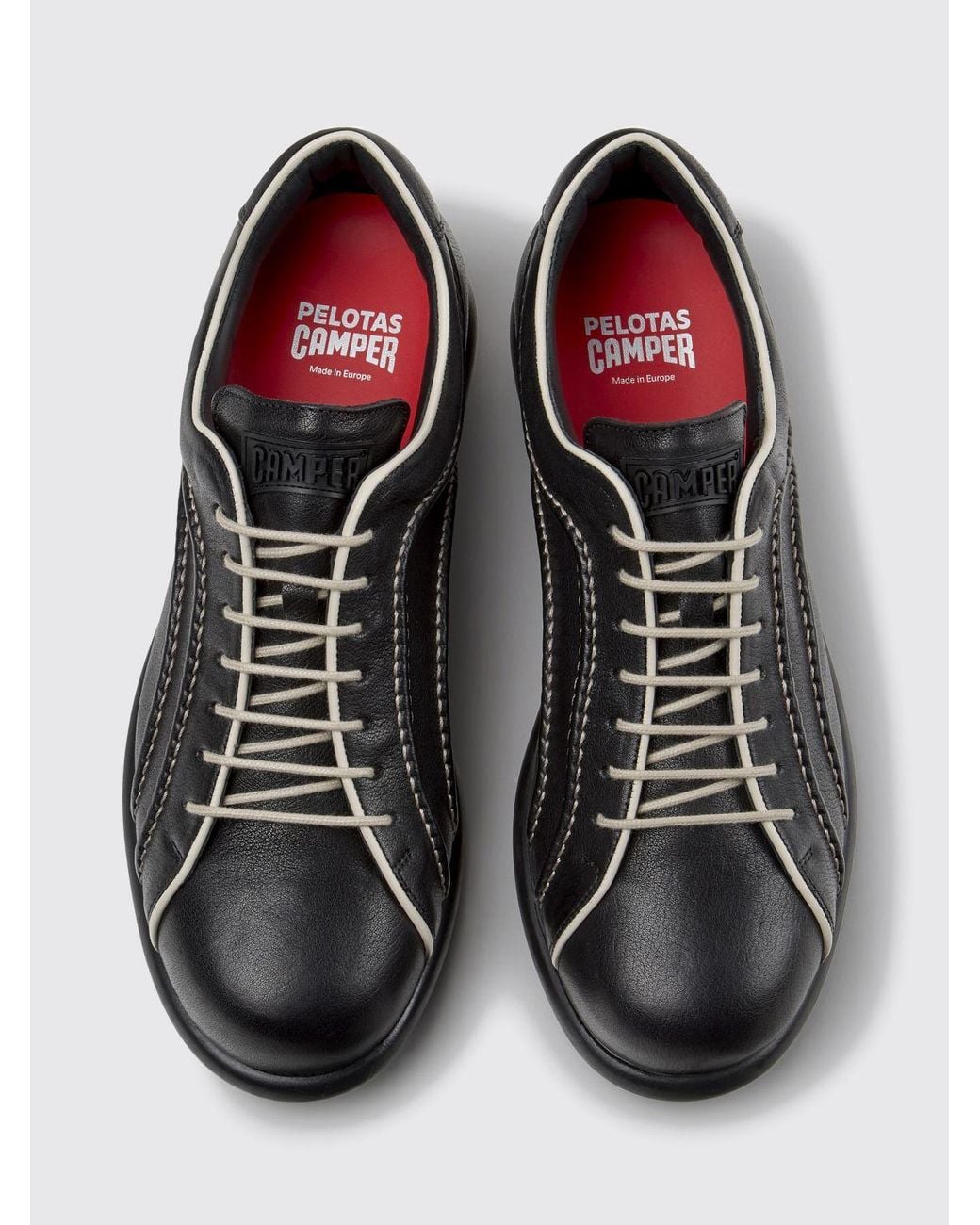 Camper Black Pelotas Low-Top Sneakers for men