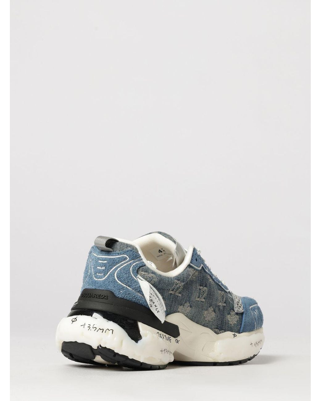 DSquared² White Faster Sneakers for men