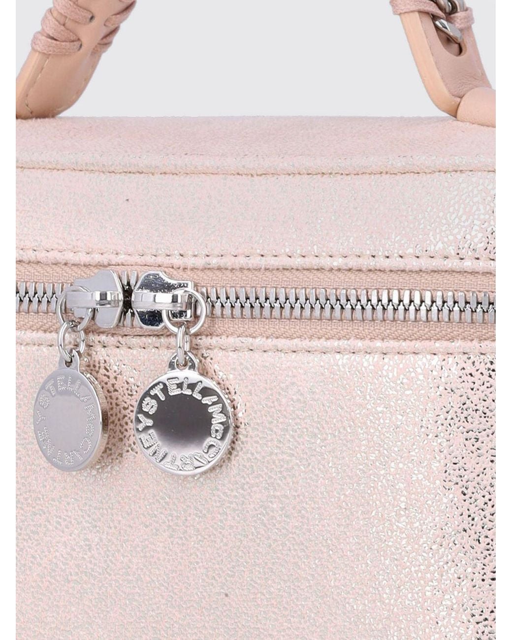 Stella McCartney Pink Mini Falabella Vanity Bag