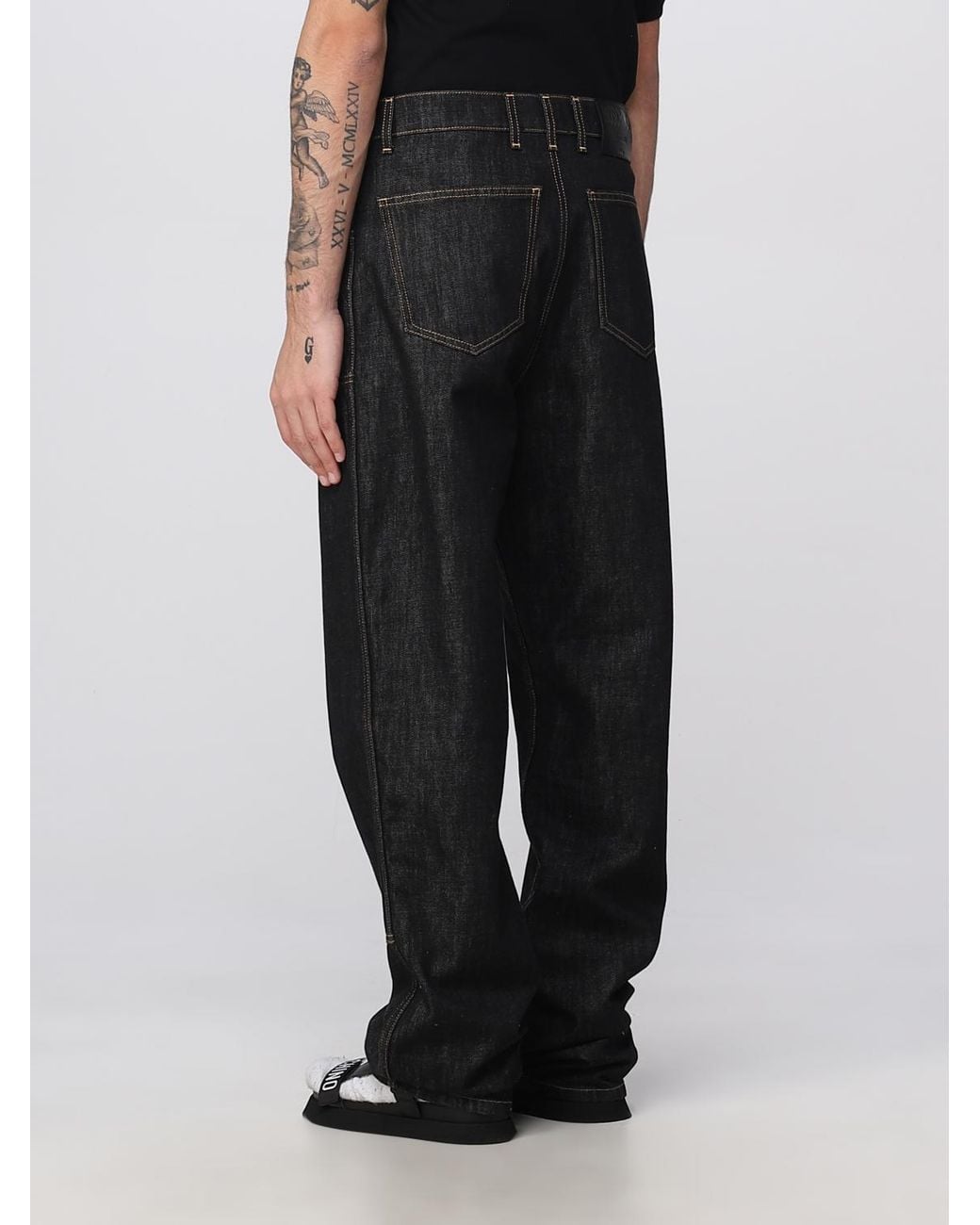 Moschino Couture Black Jeans for men