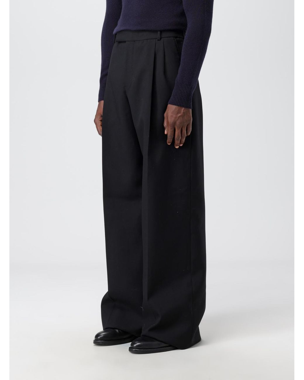 McQueen Black Trousers for men