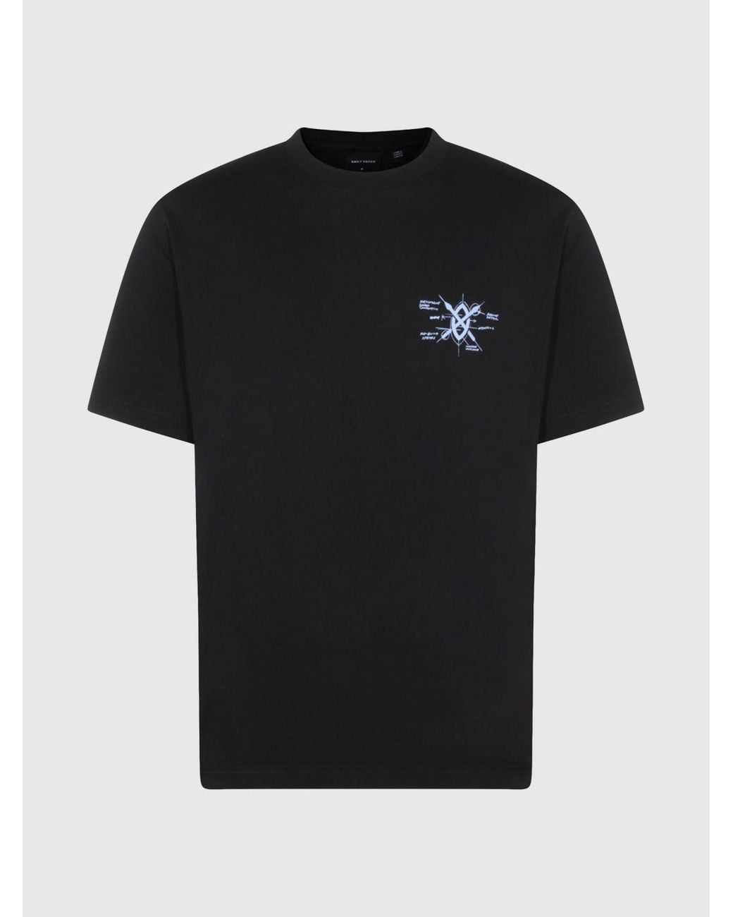 Daily Paper Black Printed Cotton T-Shirt for men