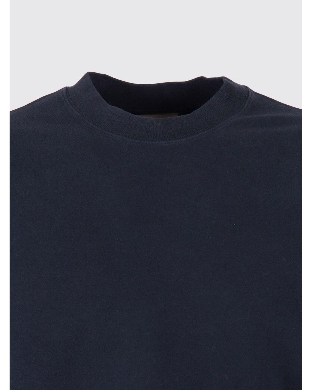 Circolo 1901 Blue Crew Neck Cotton Sweatshirt for men