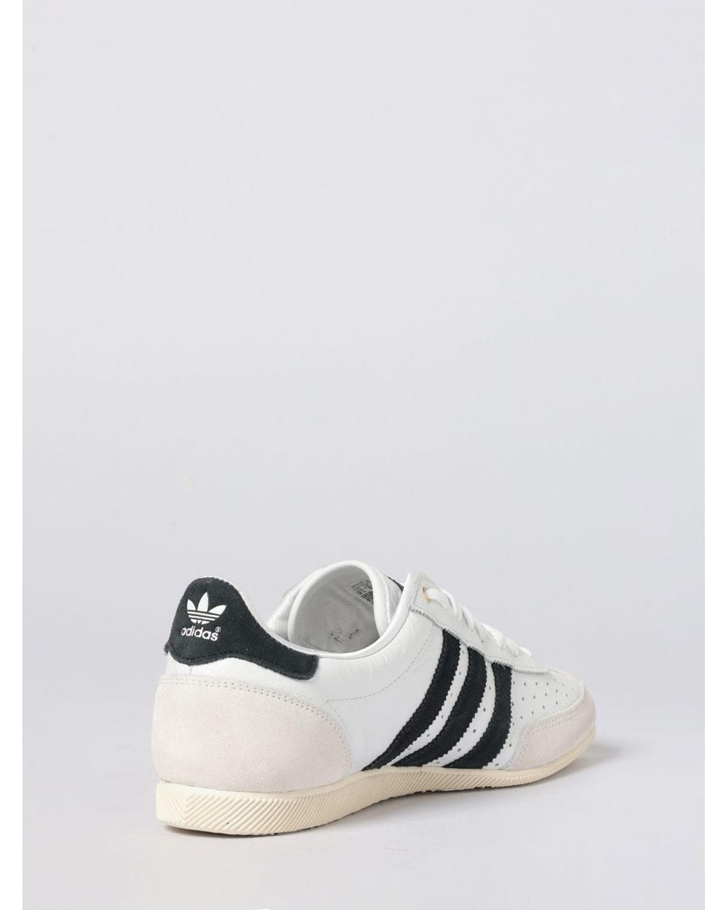 Adidas Originals White Japan Leather Sneakers for men