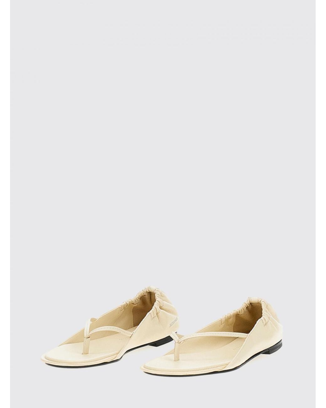 Jacquemus Natural Leather Sandals