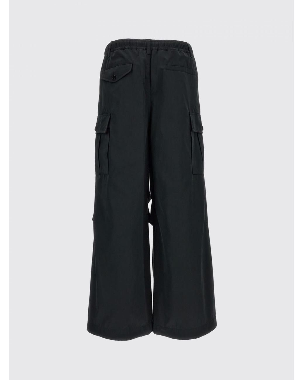 Marni Blue Cotton Blend Cargo Trousers for men