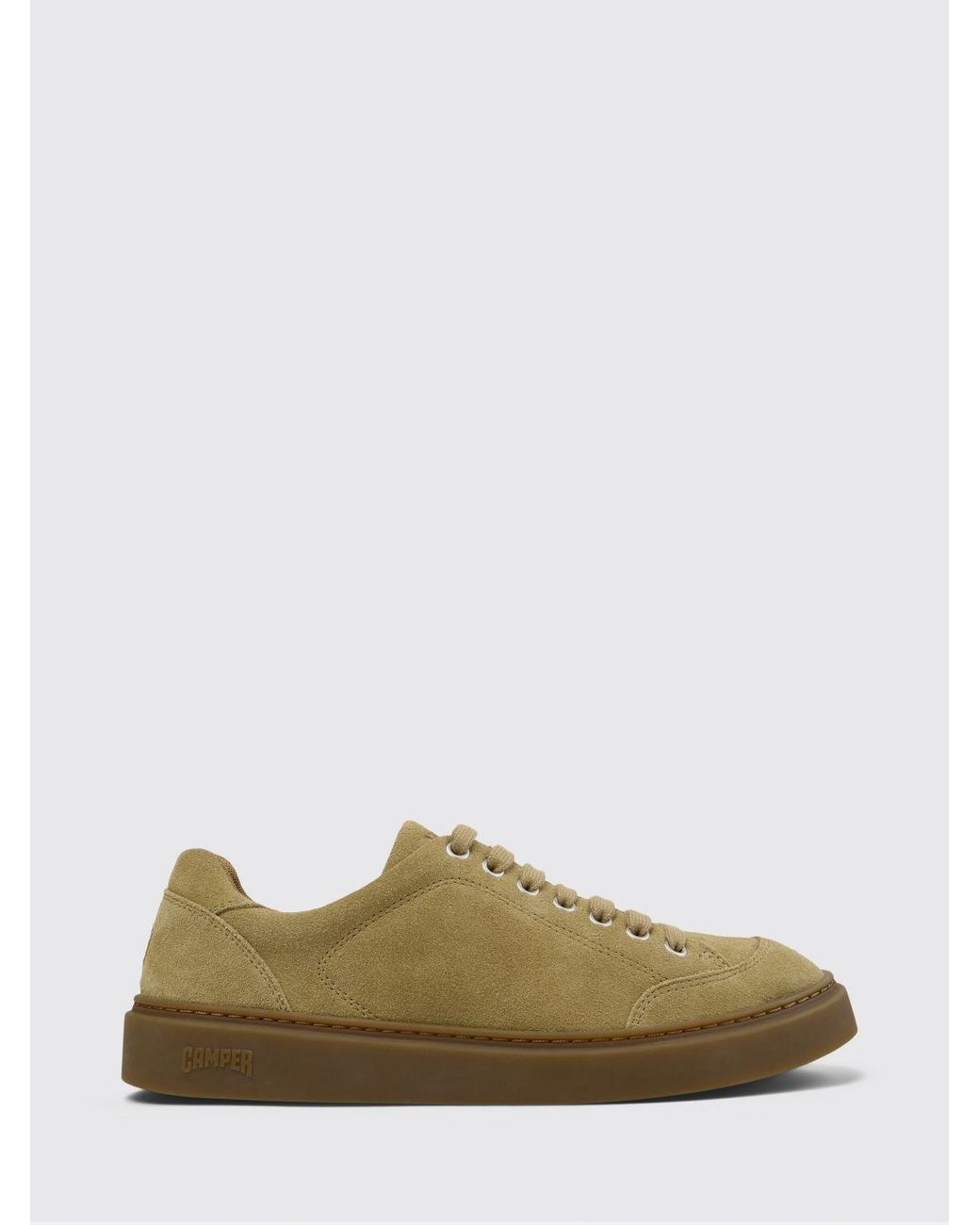 Camper Green Runner Twentyfive Suede Sneakers for men
