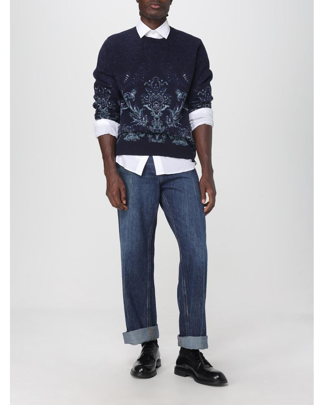 Etro White Classic Cotton Shirt By for men