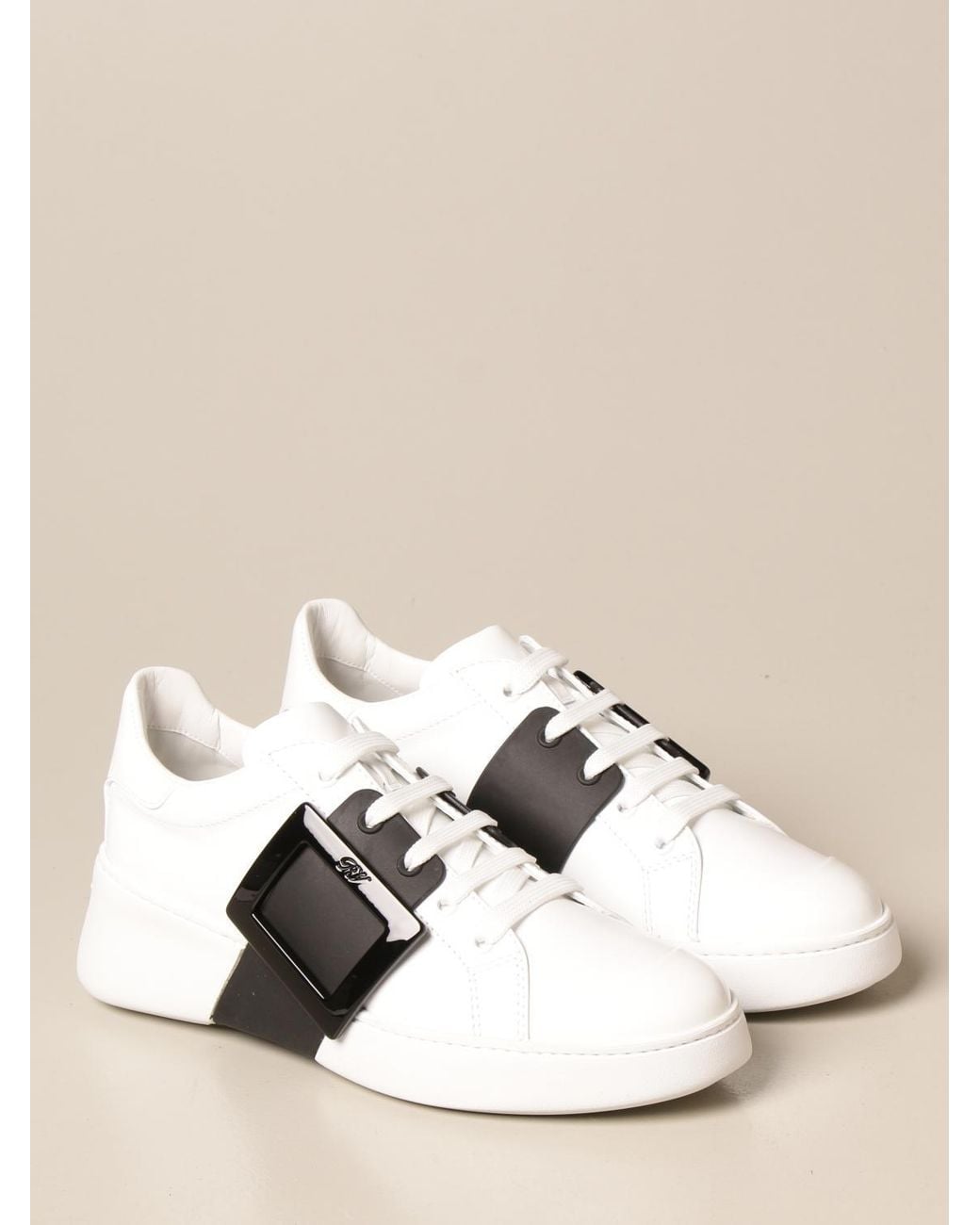 Roger Vivier Natural Viv 'Skate Trainers