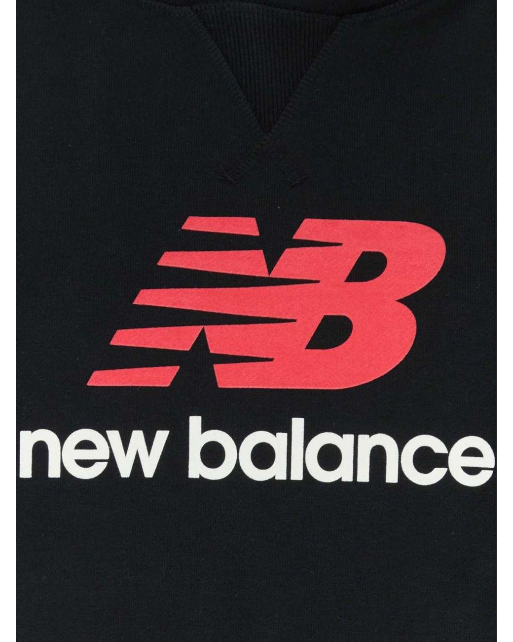 New Balance Blue Athletics French Terry Hoodie for men