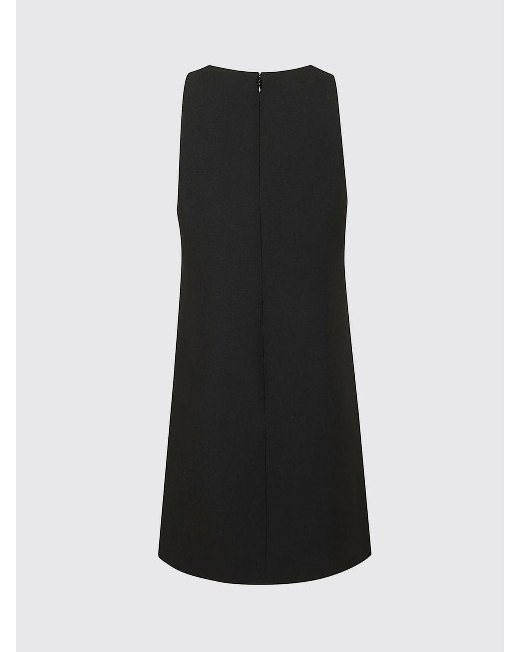 Valentino Garavani Black Sleeveless A-Line Mini Dress