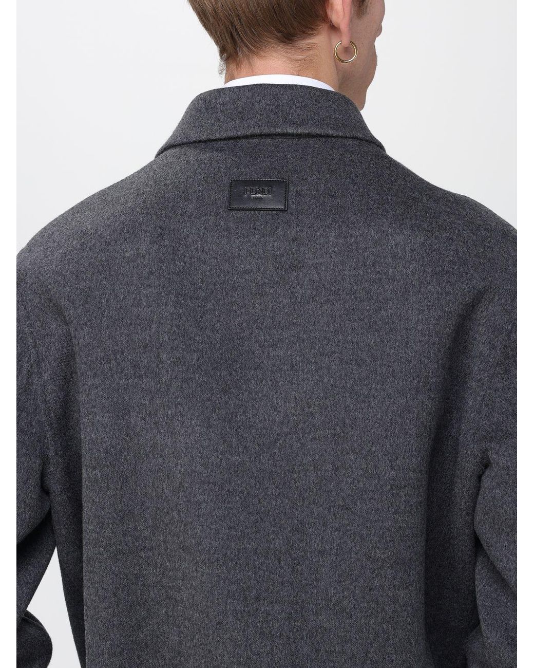 Fendi Blue Jacket for men