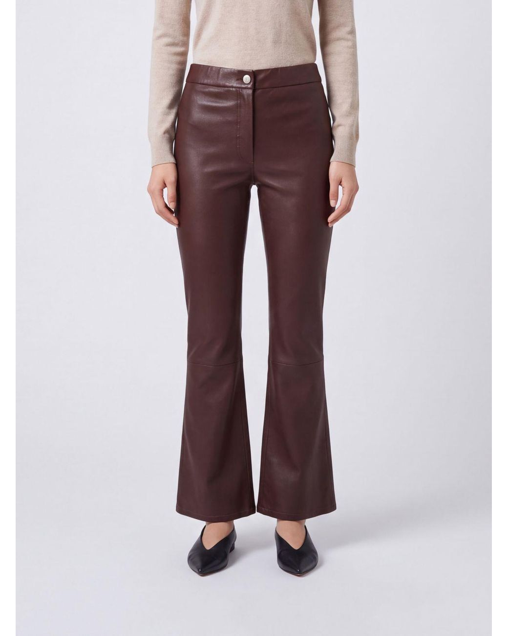 Arma Multicolor Mid-Rise Flared Trousers