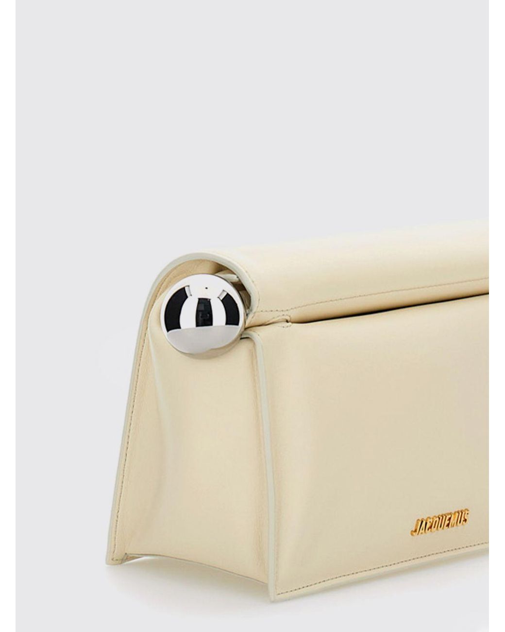 Jacquemus Natural Rond Carré Handheld Clutch