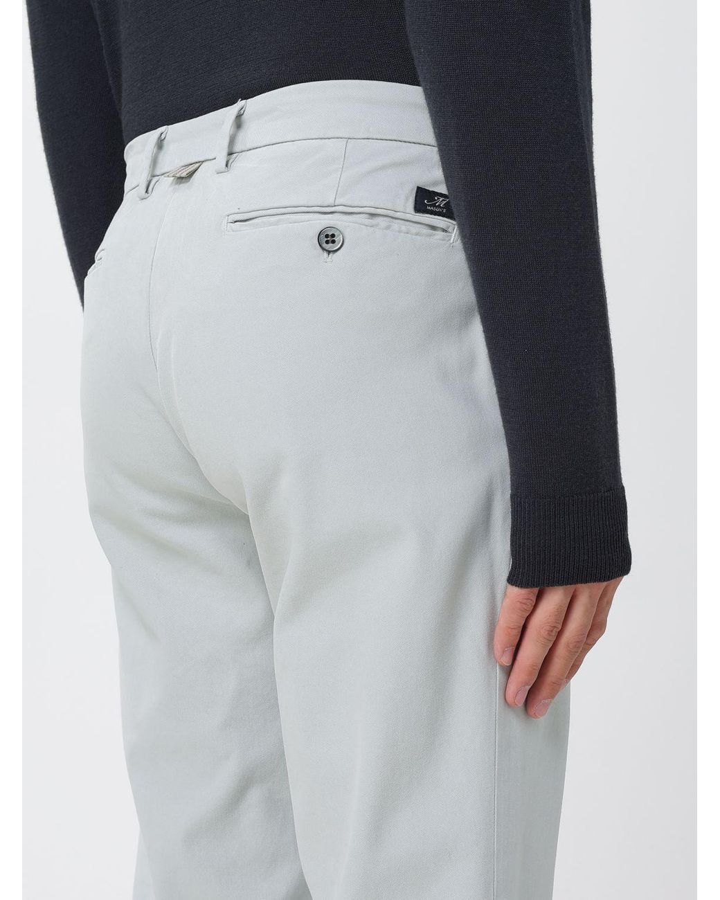 Mason's Blue Trousers for men