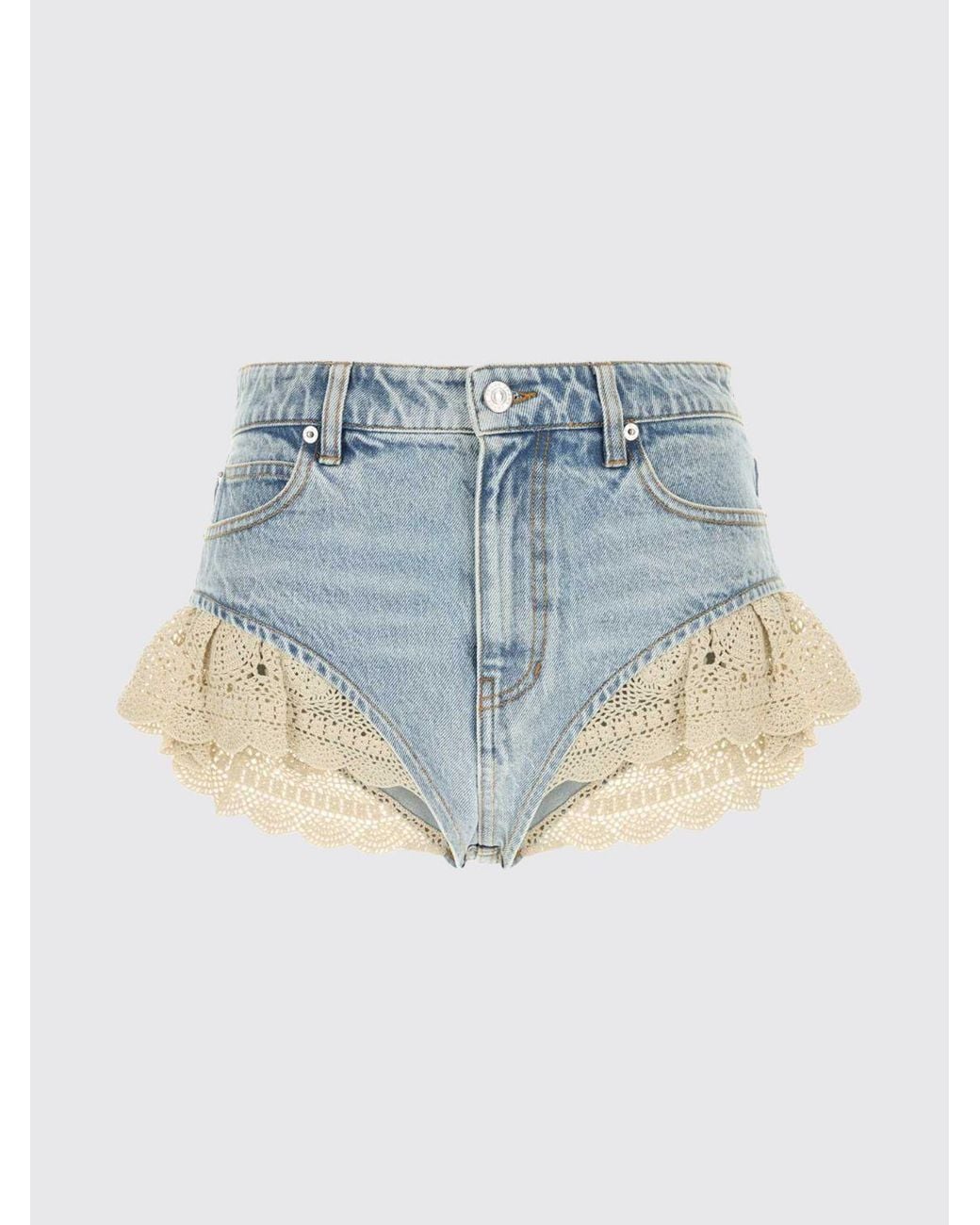FRAME Blue Shorts