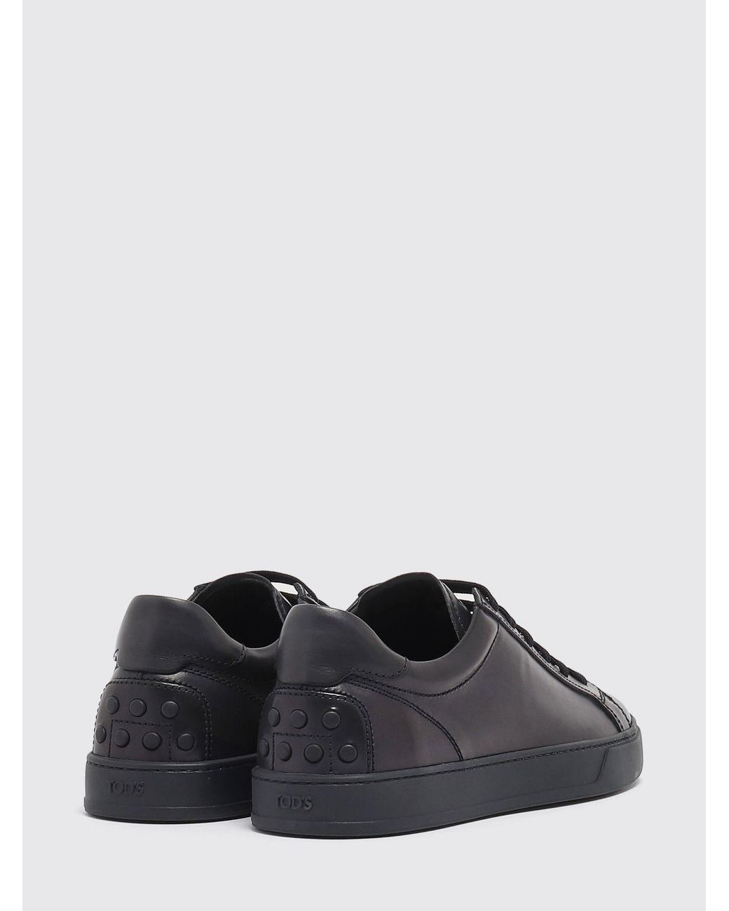 Tod's Blue Leather Sneakers for men
