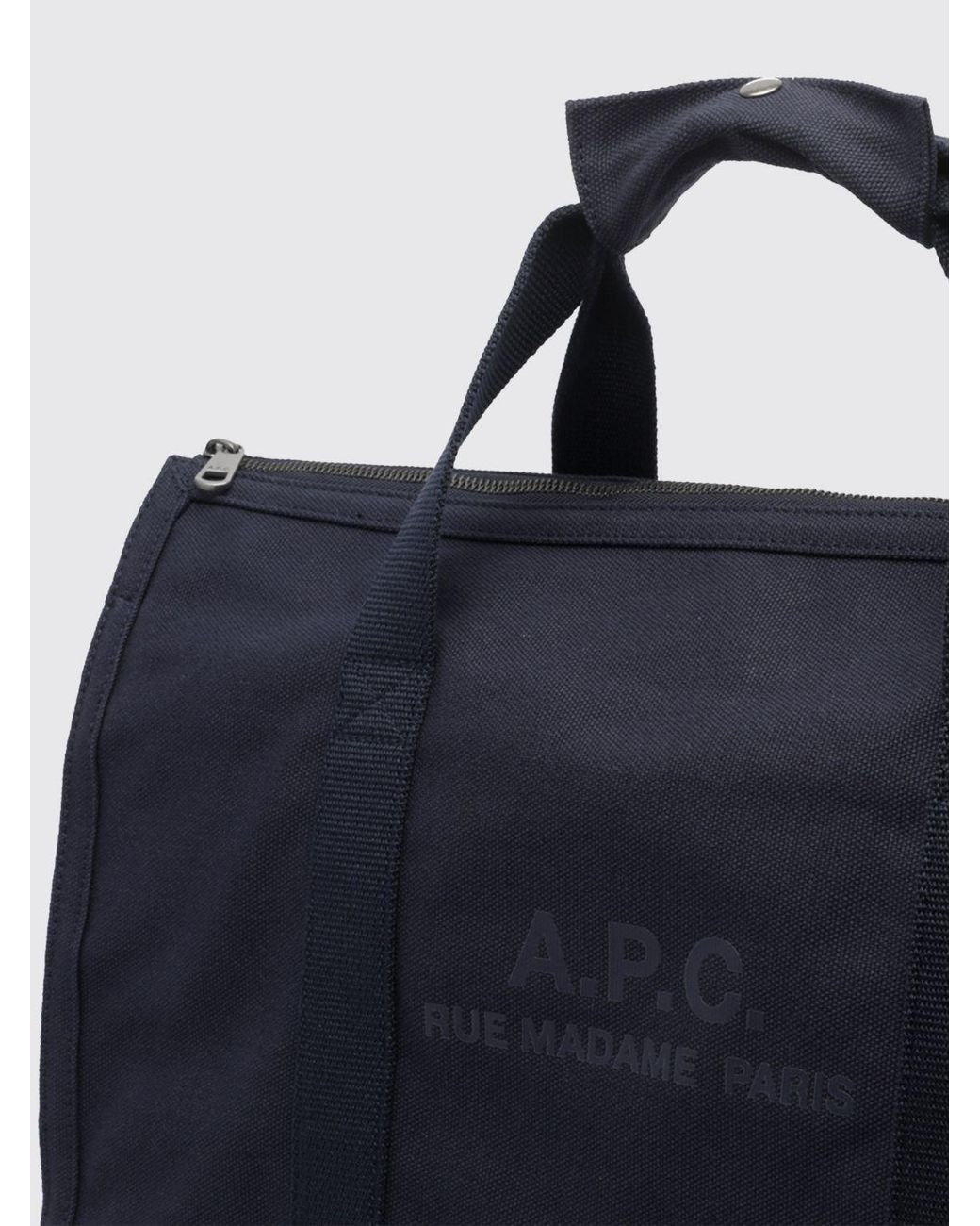 Borsa Tote di A.P.C. in Blue da Uomo