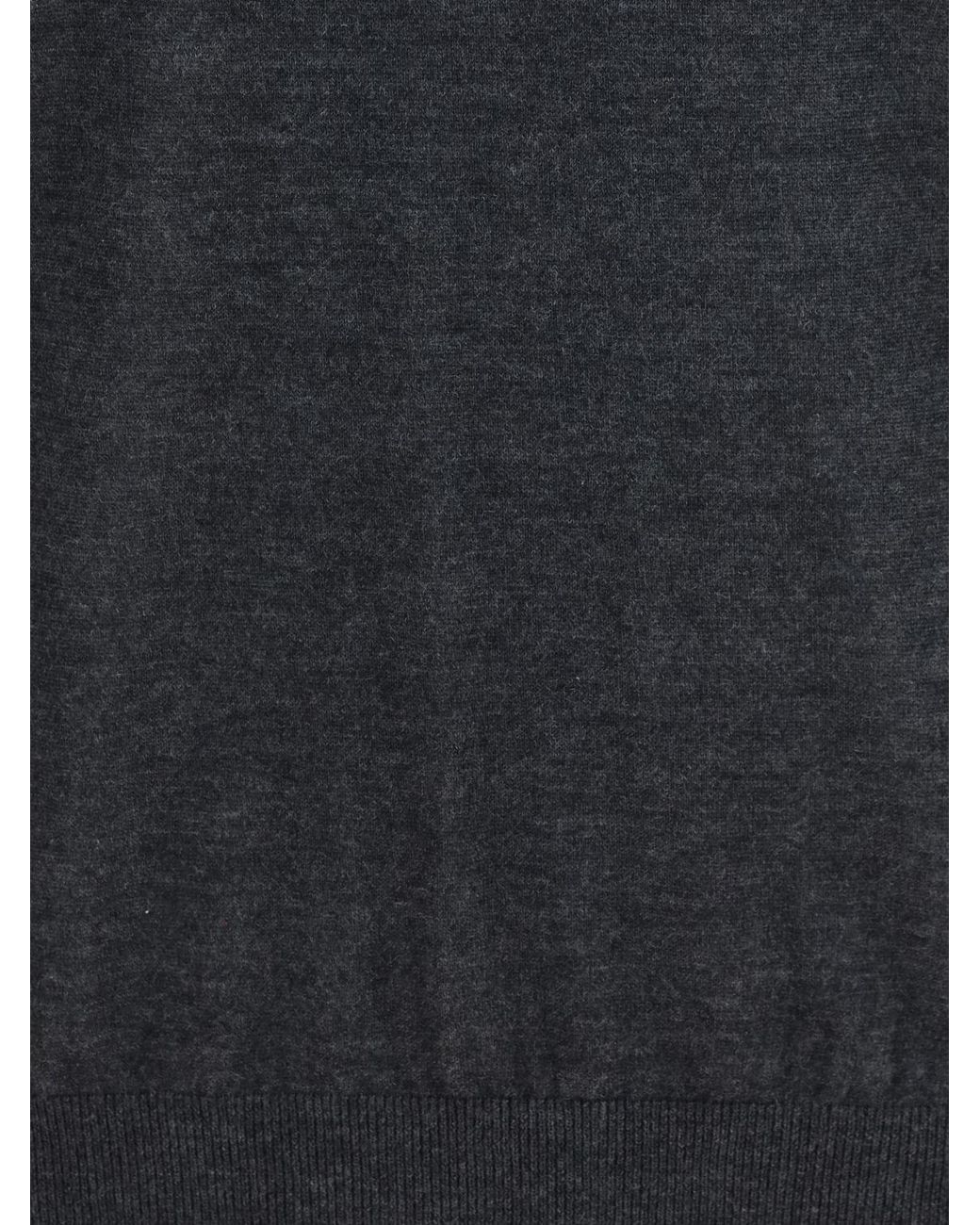 Giorgio Armani Blue Pure Cashmere Turtleneck With Long Sleeves And Ribbed Trims for men
