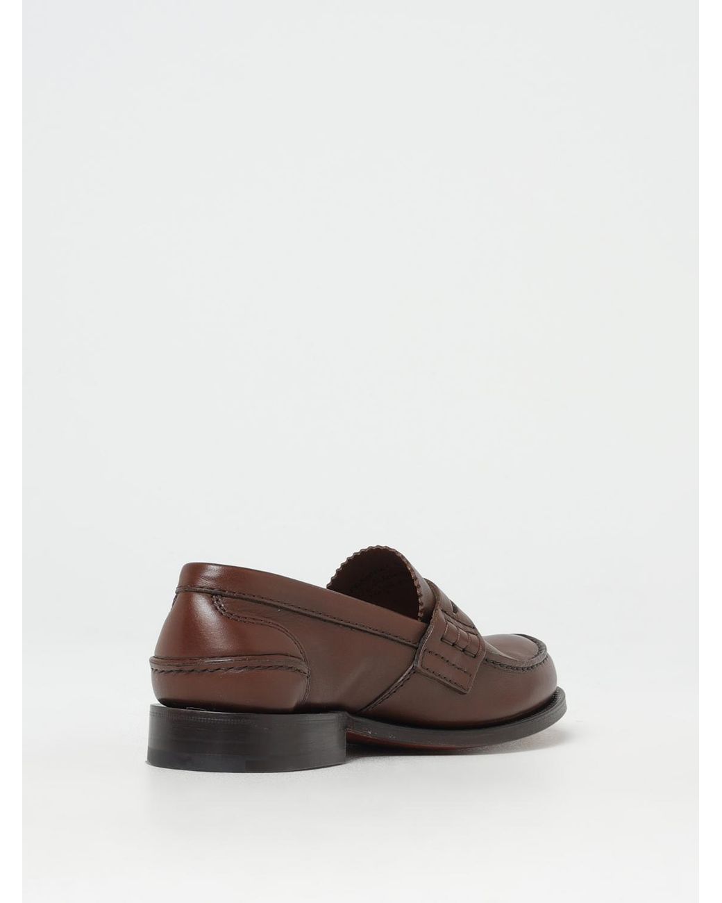 Church's Brown Leather Loafers for men