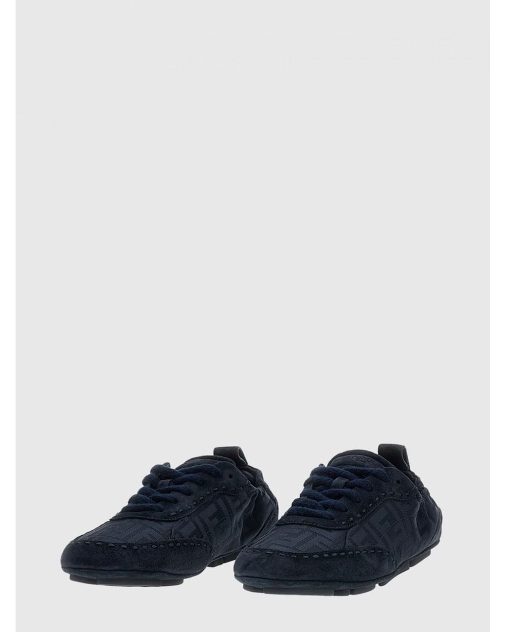 Fendi Blue Sneakers for men