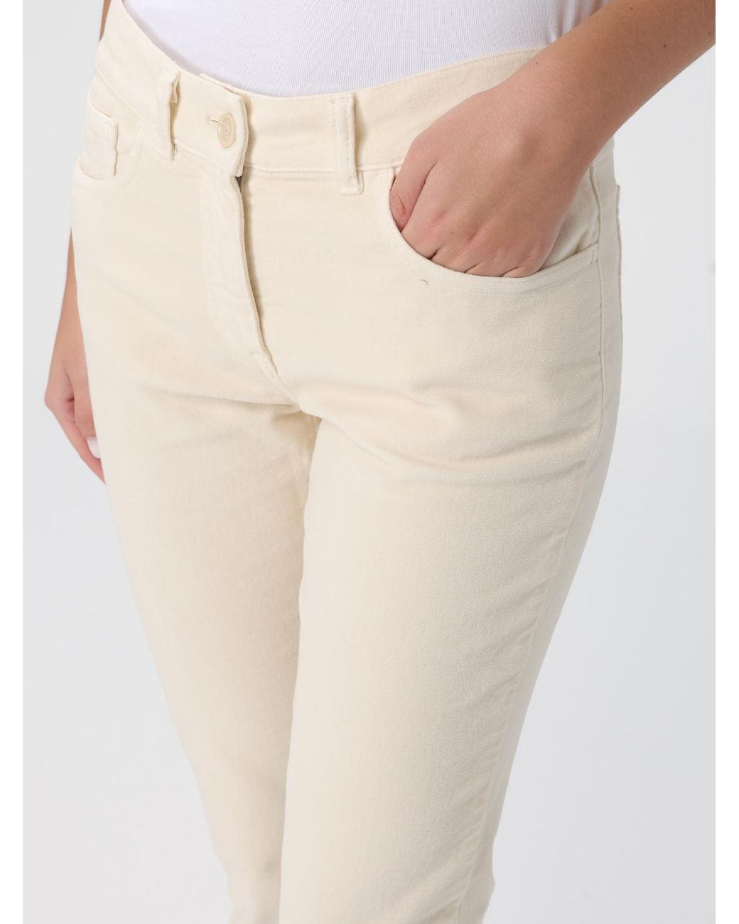 Pantalón Mujer Aspesi de color White