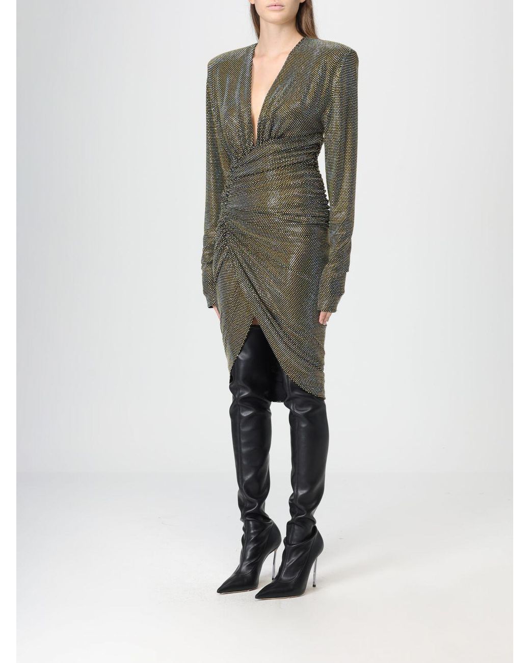 Alexandre Vauthier Green Dress