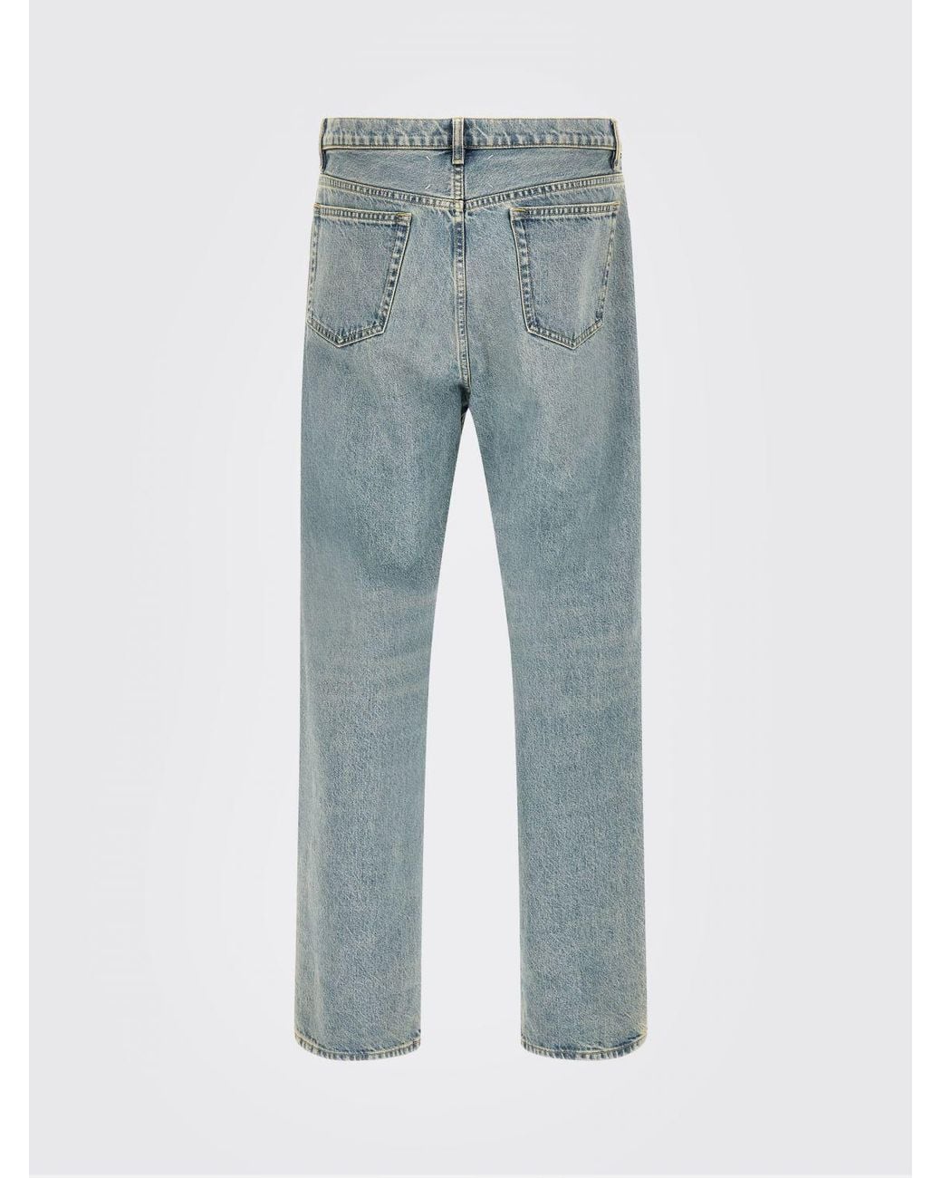 Maison Margiela Blue Straight Jeans for men