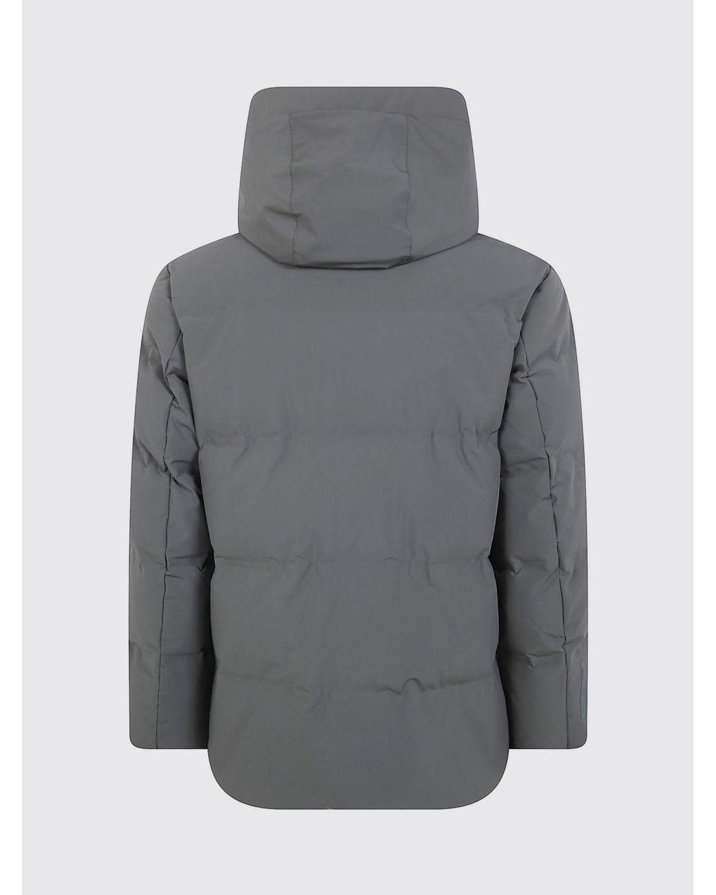 People Of Shibuya Gray Hooded Puffer Jacket for men