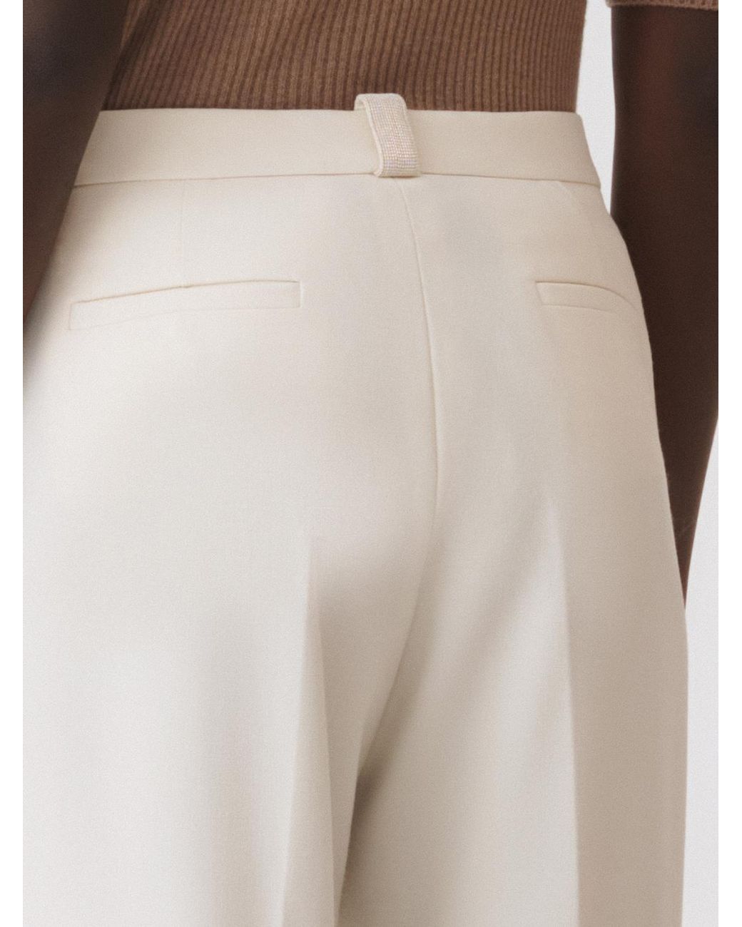 Fabiana Filippi White Trousers