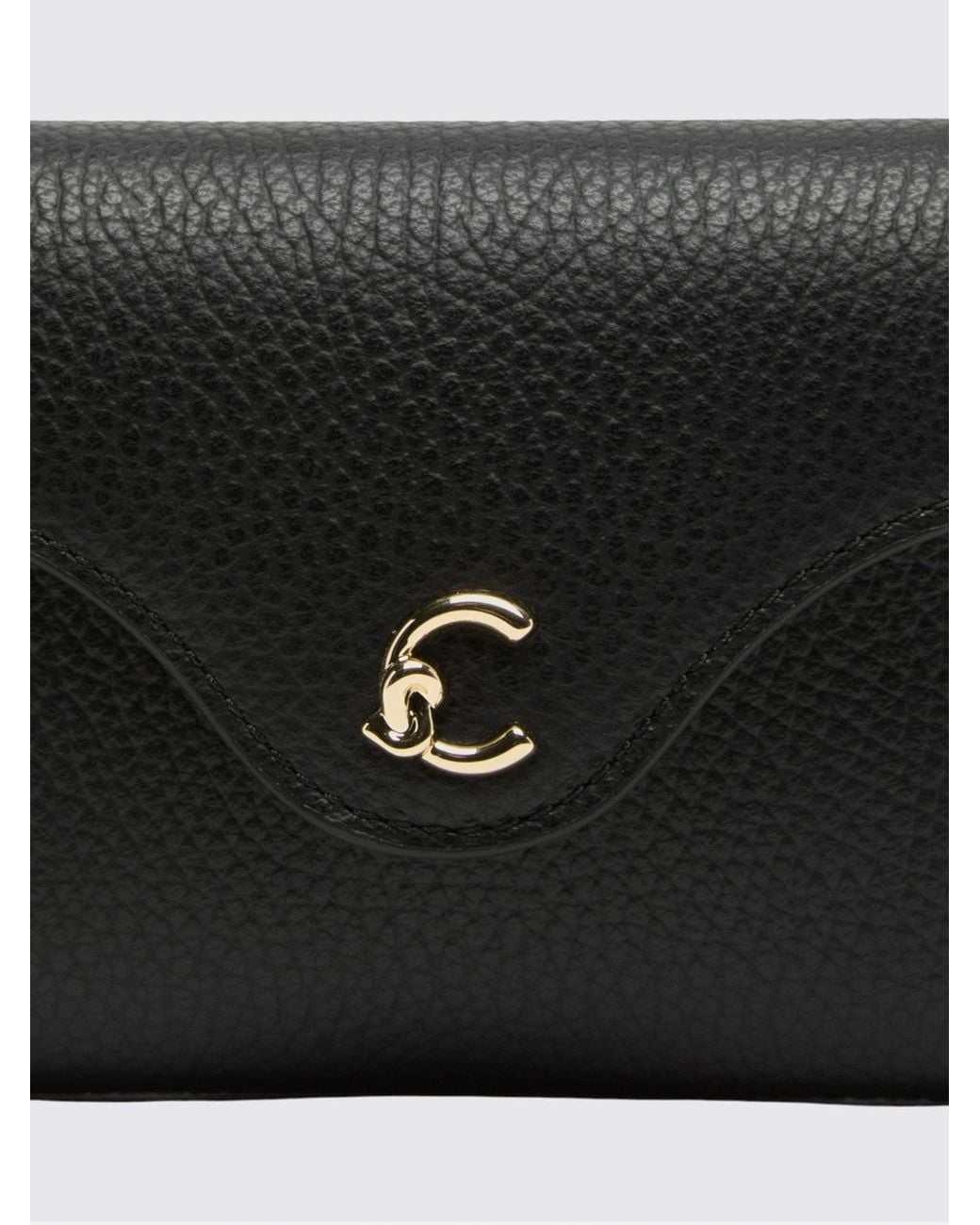 Coccinelle White C-Me Grained Leather Wallet