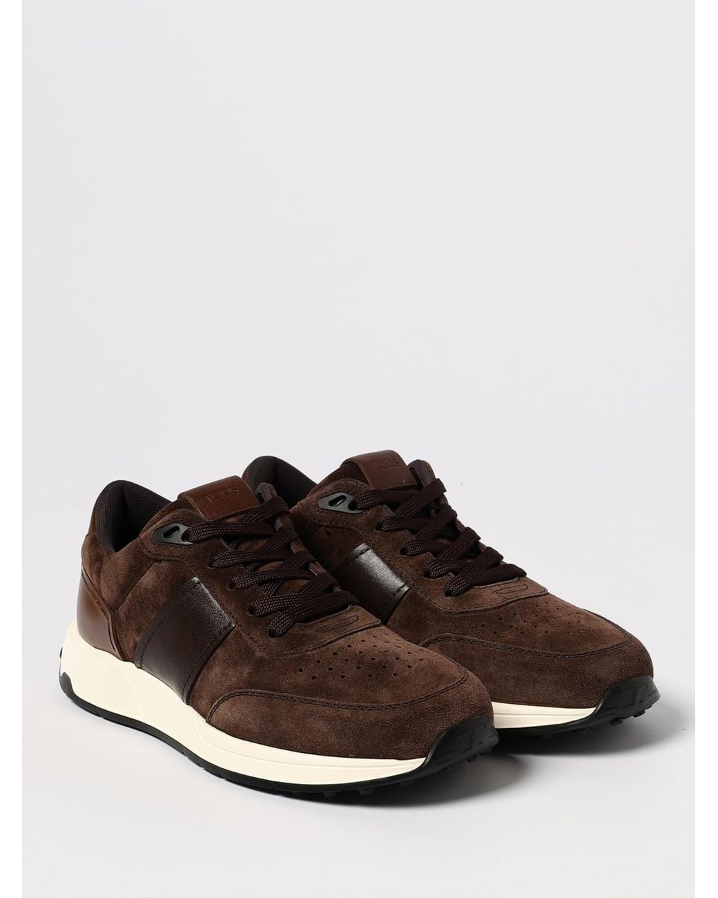 Tod's White Suede Sneakers for men