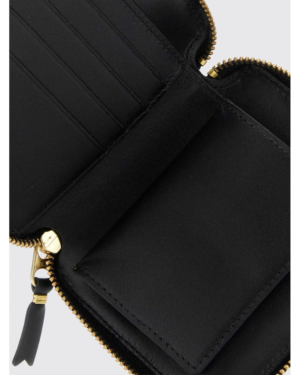 Comme des Garçons White Comme Des GarÇ Ons Continental Zip-Around Leather Wallet By for men