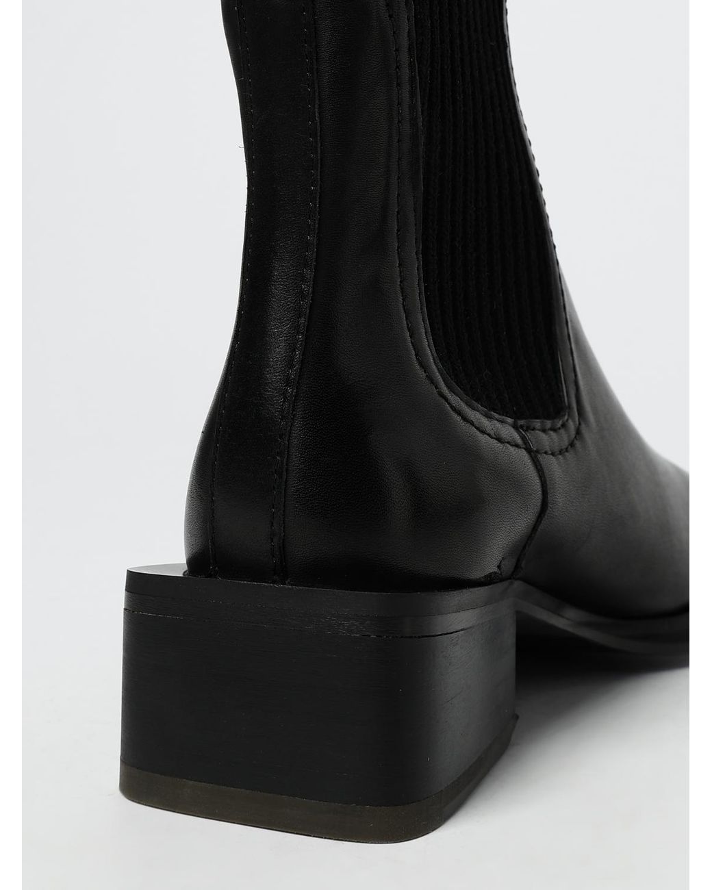 Paul Smith Black Flat Ankle Boots