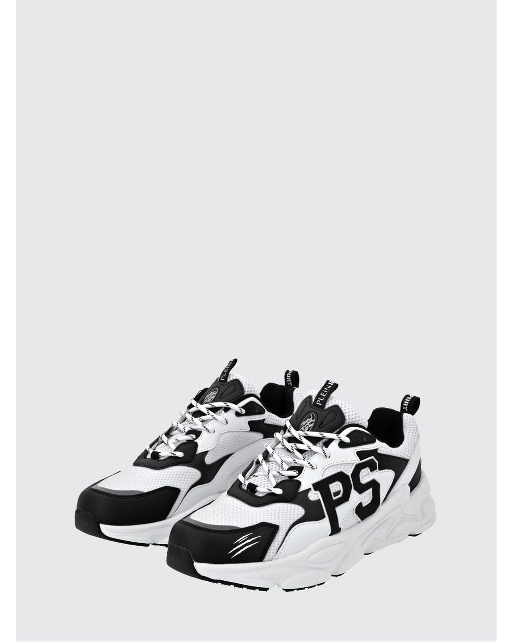 Philipp Plein White Low-Top Sneakers for men