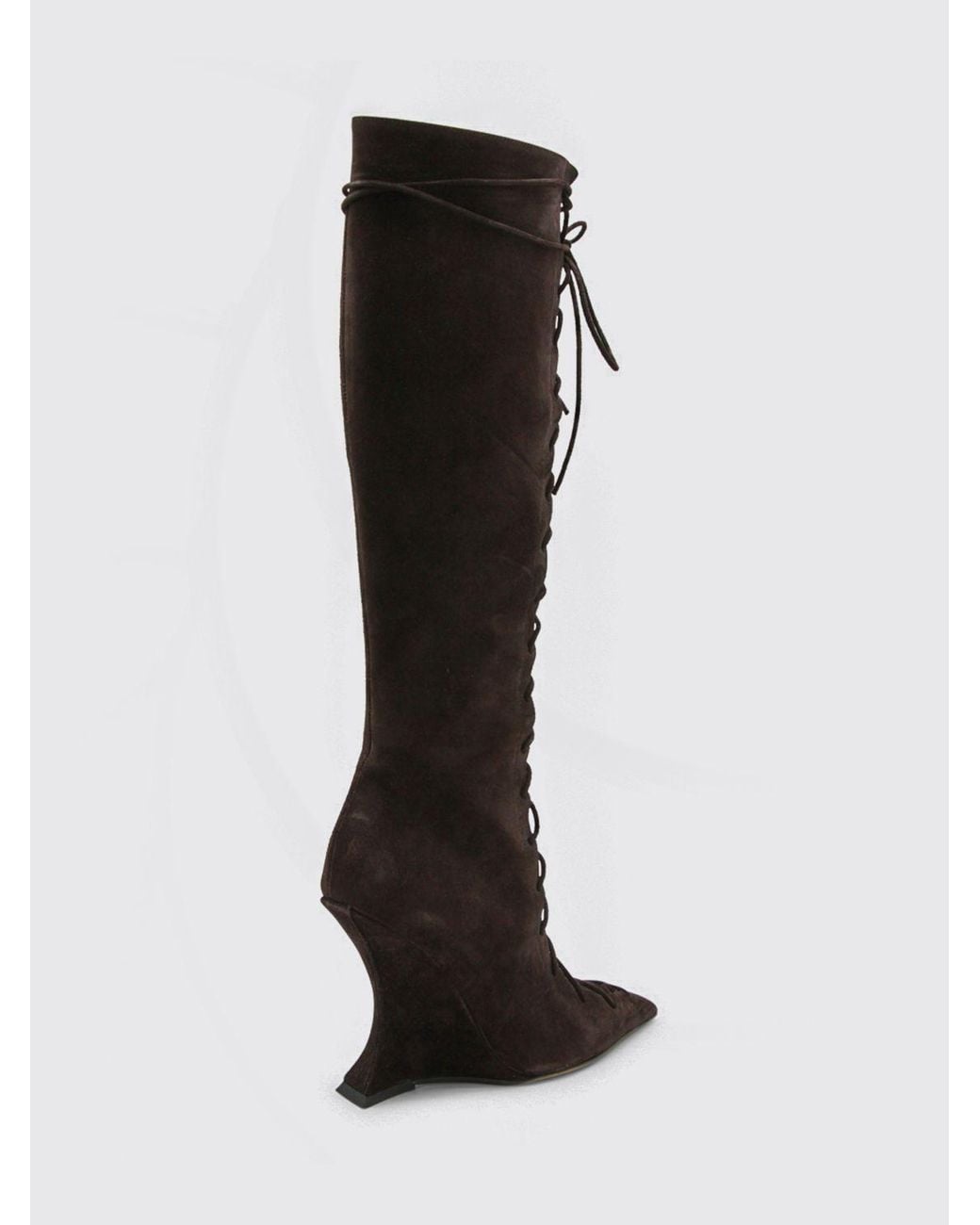 Paris Texas Black Flat Ankle Boot