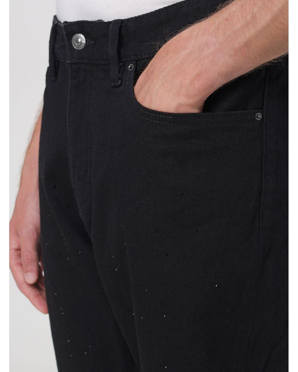 ARMANI EXCHANGE Black Jeans for men