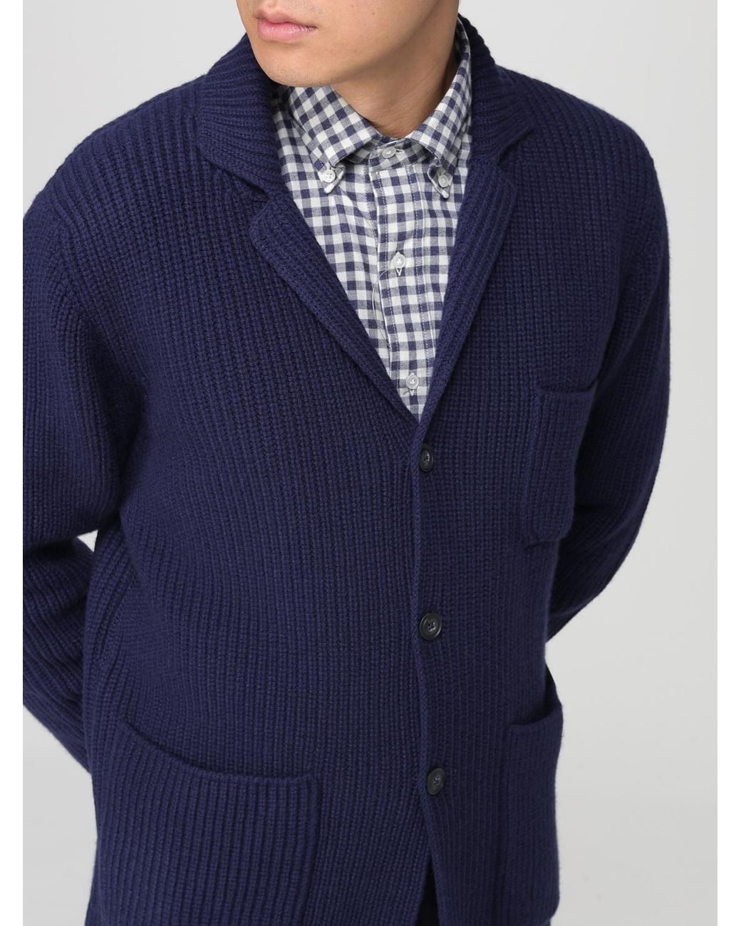Fay Blue Jumper for men