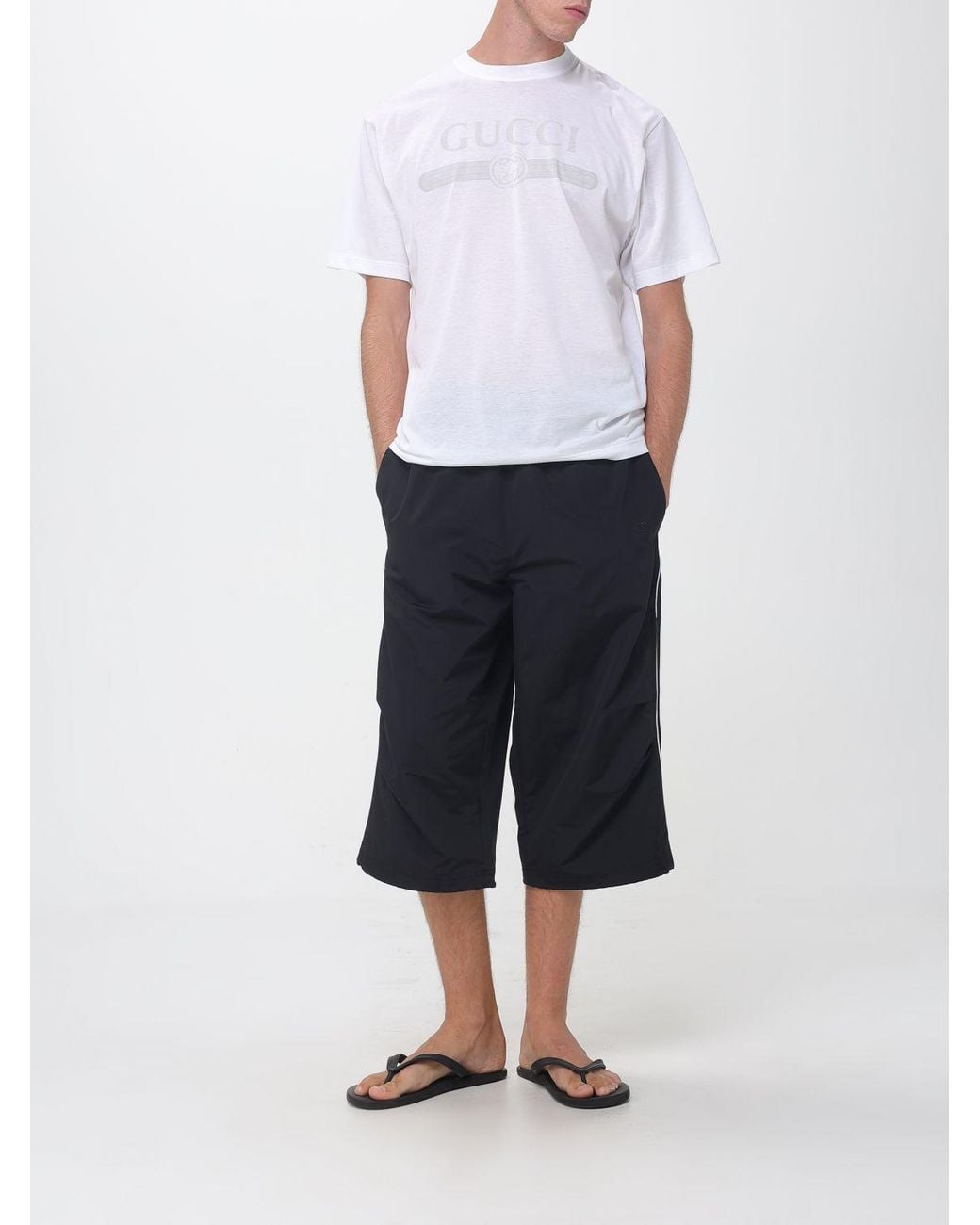 Gucci White Polo Shirt for men