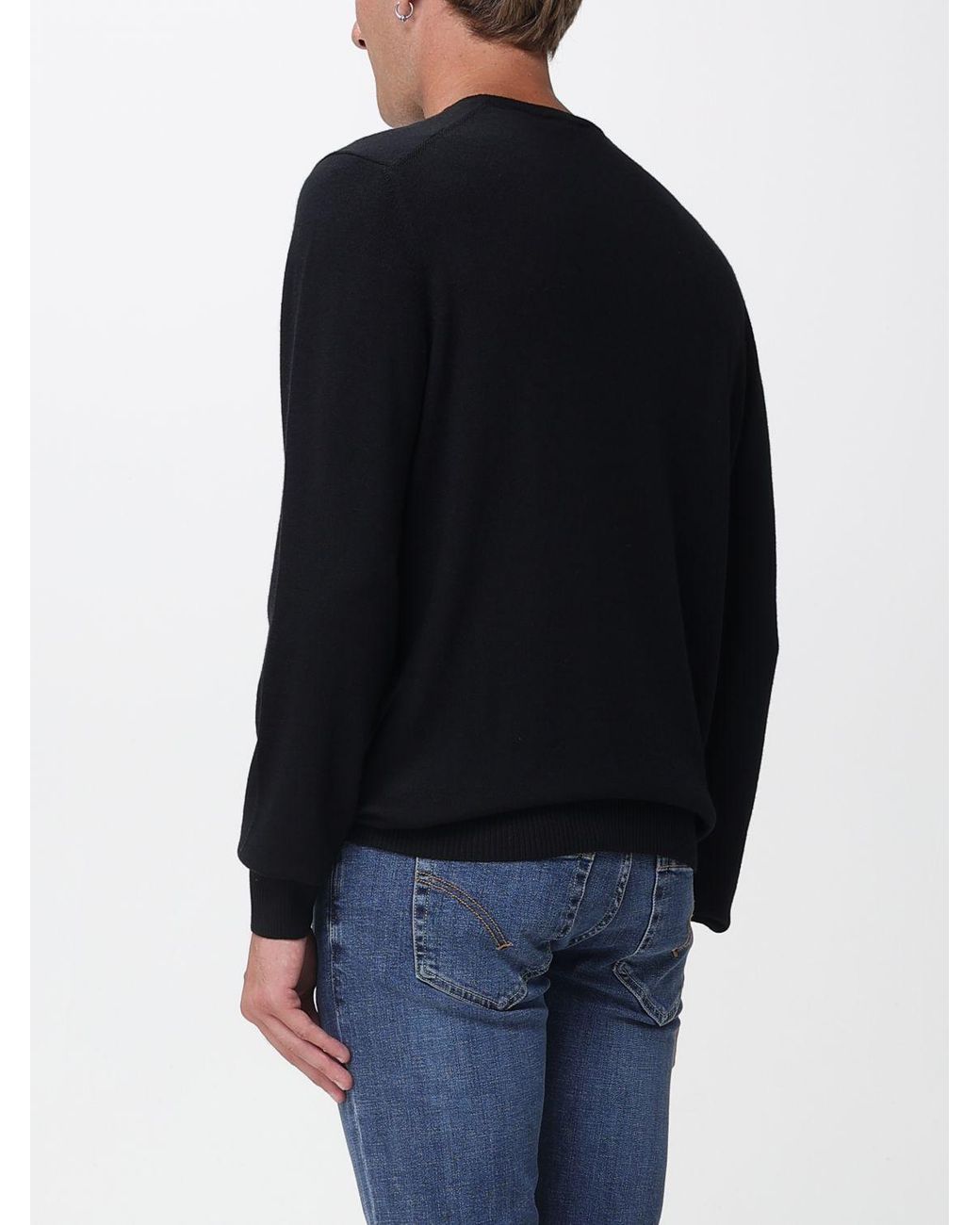 Fay Black Jumper for men