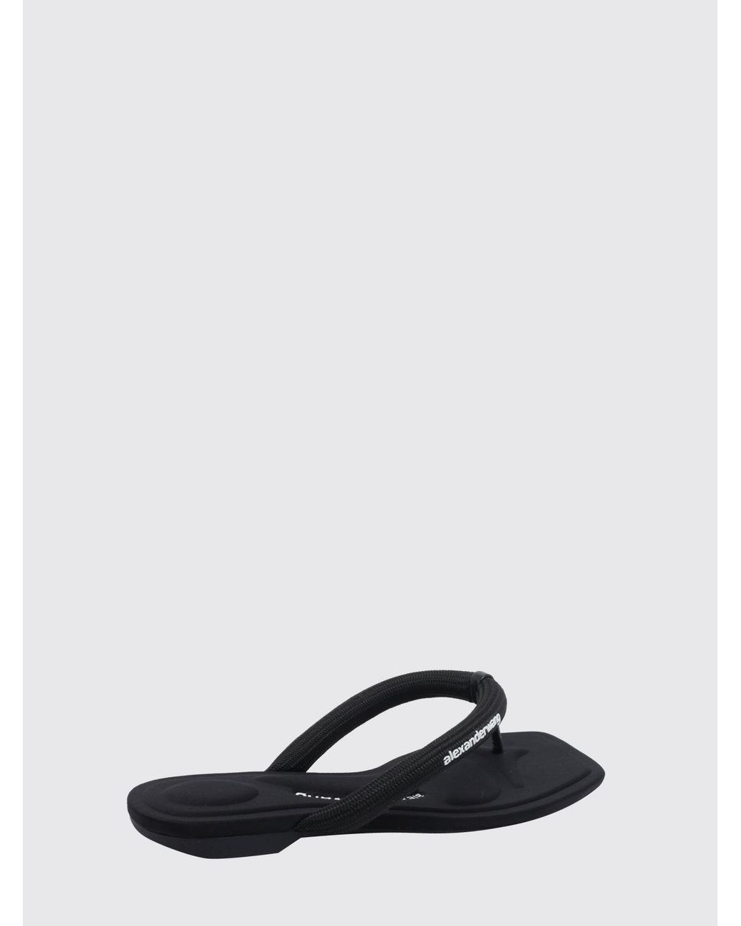 Alexander Wang White Mesh Jenna Flip-Flops