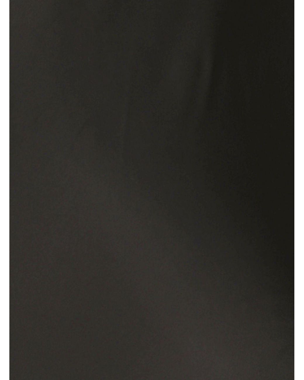 Ralph Lauren Black Recycled Polyester Satin Long Pencil Skirt