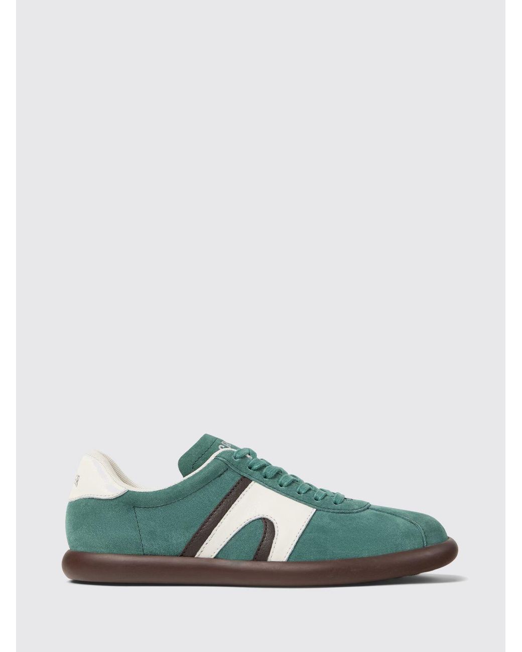 Camper Green Pelotas Soller Suede Sneakers