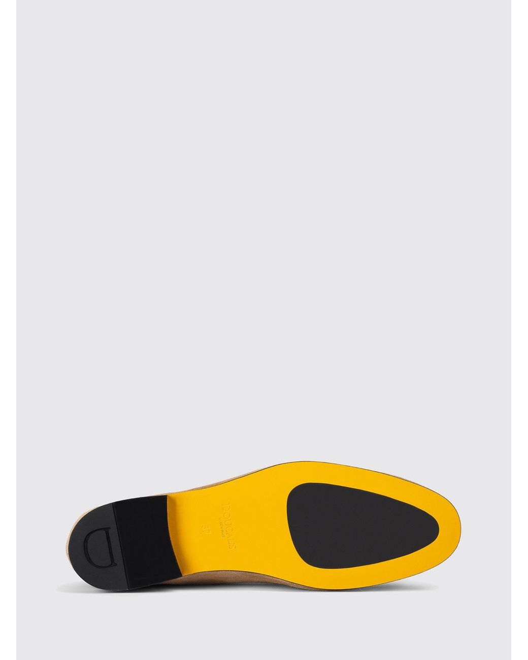 Doucal's Natural Suede Monk Strap Shoes