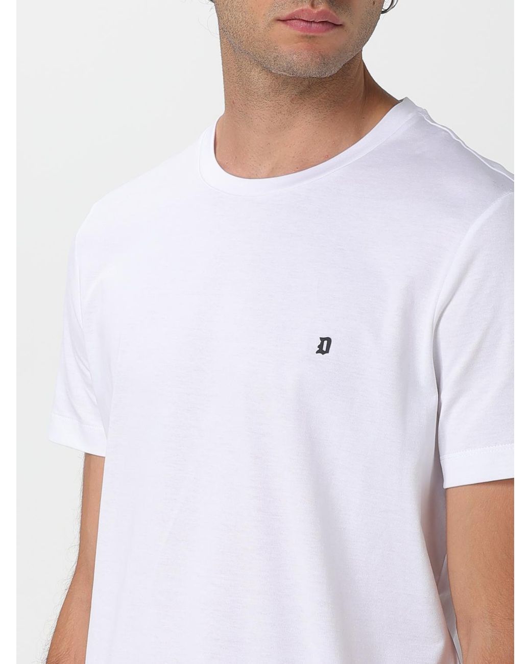 Dondup White T-Shirt for men