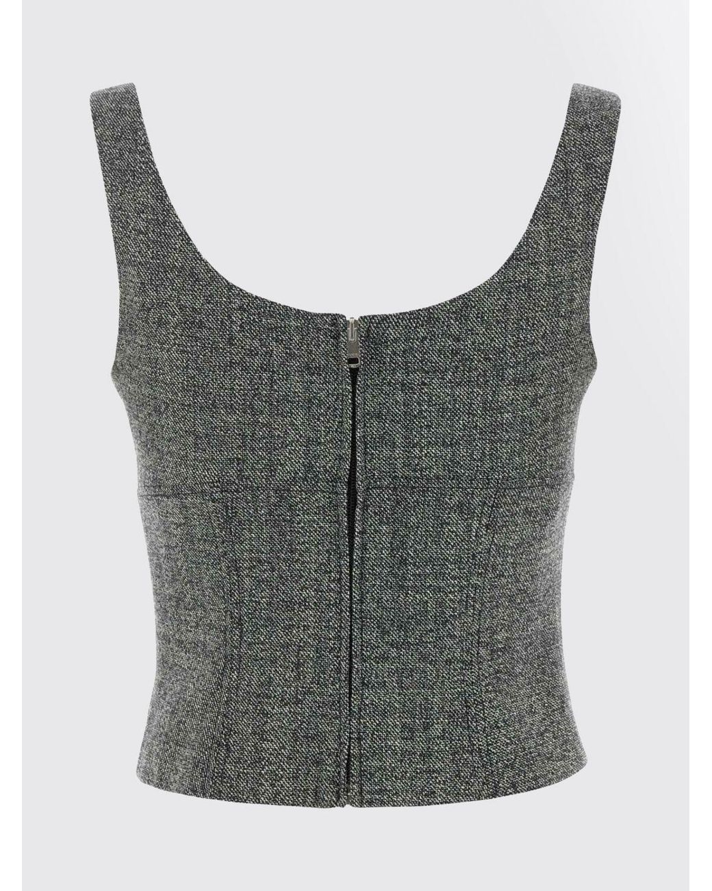 Gucci Black Wool Crop Top