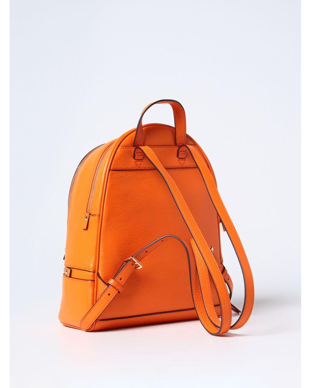 Michael Kors Michael Rhea Medium Backpack in Orange Lyst UK