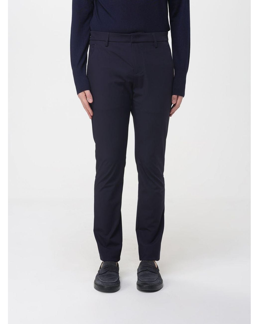 Dondup Blue Chino Pants for men